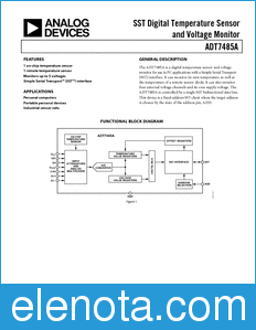 Analog Devices ADT7485A datasheet