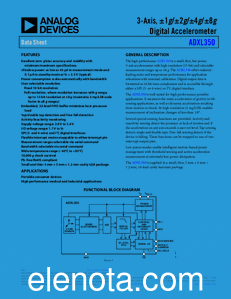 Analog Devices ADXL350 datasheet