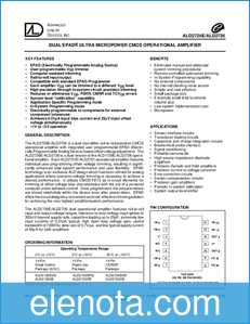 Advanced Linear Devices ALD2726 datasheet