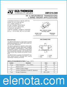 STMicroelectronics AM1214-300 datasheet