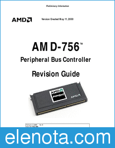 AMD AMD-756 datasheet