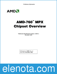 AMD AMD-760 datasheet
