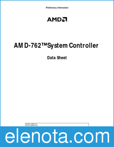 AMD AMD-762 datasheet