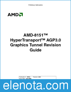 AMD AMD-8151 datasheet