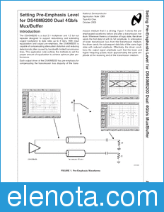 National Semiconductor AN-1389 datasheet