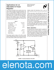 National Semiconductor AN-178 datasheet