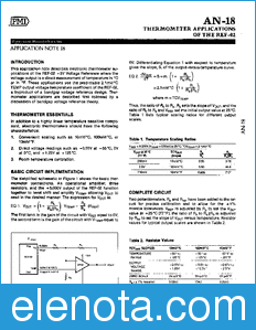 Analog Devices AN-18 datasheet