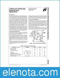 National Semiconductor AN-253 datasheet