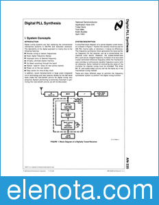 National Semiconductor AN-335 datasheet
