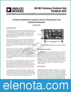 Analog Devices AN-566 datasheet