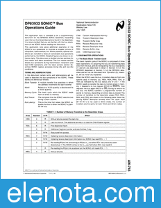 National Semiconductor AN-745 datasheet