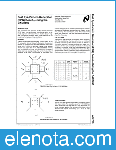 National Semiconductor AN-750 datasheet