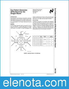 National Semiconductor AN-762 datasheet