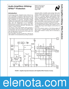 National Semiconductor AN-898 datasheet