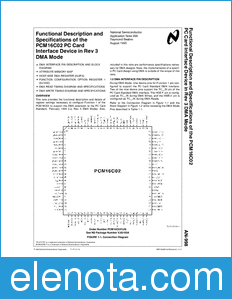 National Semiconductor AN-998 datasheet