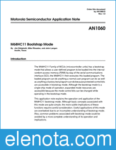 Motorola AN1060 datasheet