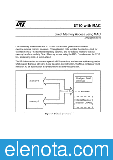 STMicroelectronics AN1102 datasheet