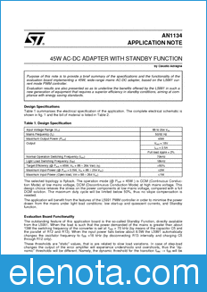 STMicroelectronics AN1134 datasheet