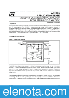 STMicroelectronics AN1293 datasheet