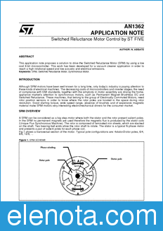 STMicroelectronics AN1362 datasheet