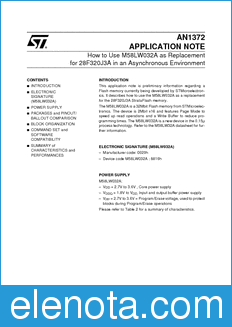 STMicroelectronics AN1372 datasheet
