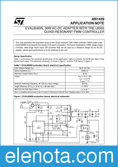 STMicroelectronics AN1439 datasheet