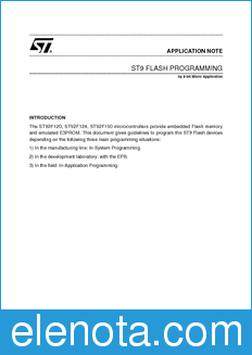 STMicroelectronics AN1450 datasheet
