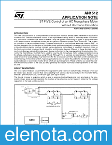 STMicroelectronics AN1512 datasheet
