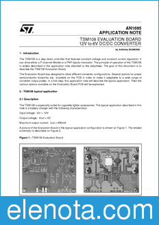 STMicroelectronics AN1695 datasheet