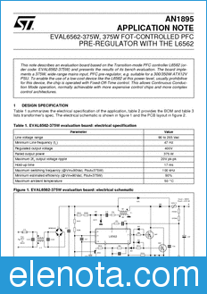 STMicroelectronics AN1895 datasheet
