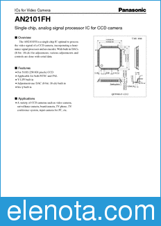 Panasonic AN2101FH datasheet