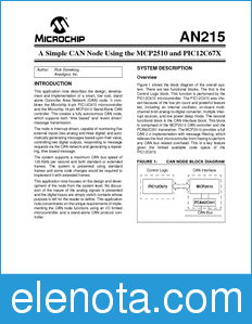 Microchip AN215 datasheet