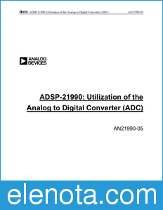 Analog Devices AN21990-05 datasheet