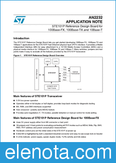 STMicroelectronics AN2232 datasheet