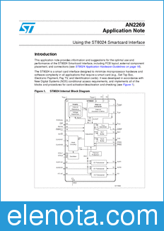 STMicroelectronics AN2269 datasheet