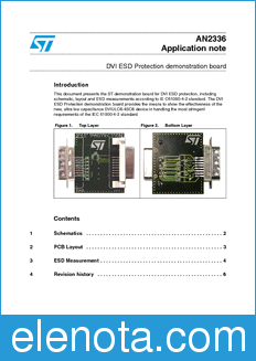 STMicroelectronics AN2336 datasheet