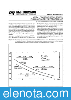 STMicroelectronics AN290 datasheet