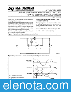 STMicroelectronics AN308 datasheet