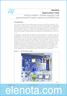 STMicroelectronics AN3095 datasheet