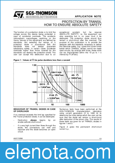 STMicroelectronics AN317 datasheet