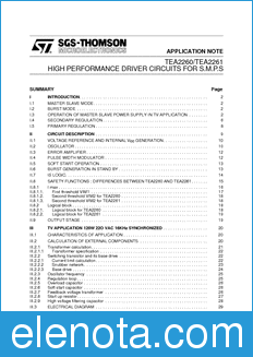 STMicroelectronics AN376 datasheet
