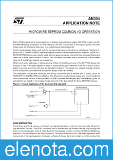 STMicroelectronics AN394 datasheet
