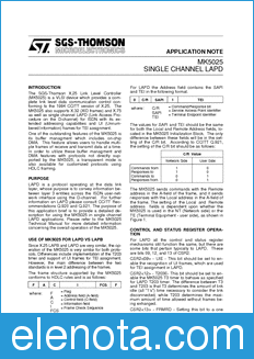STMicroelectronics AN489 datasheet