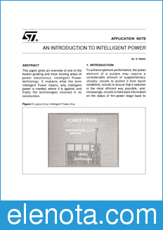 STMicroelectronics AN525 datasheet