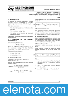 STMicroelectronics AN575 datasheet