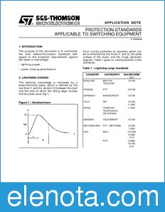 STMicroelectronics AN583 datasheet