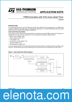 STMicroelectronics AN590 datasheet