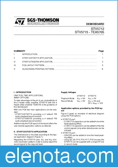 STMicroelectronics AN629 datasheet