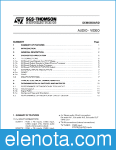 STMicroelectronics AN632 datasheet