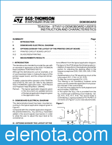STMicroelectronics AN640 datasheet